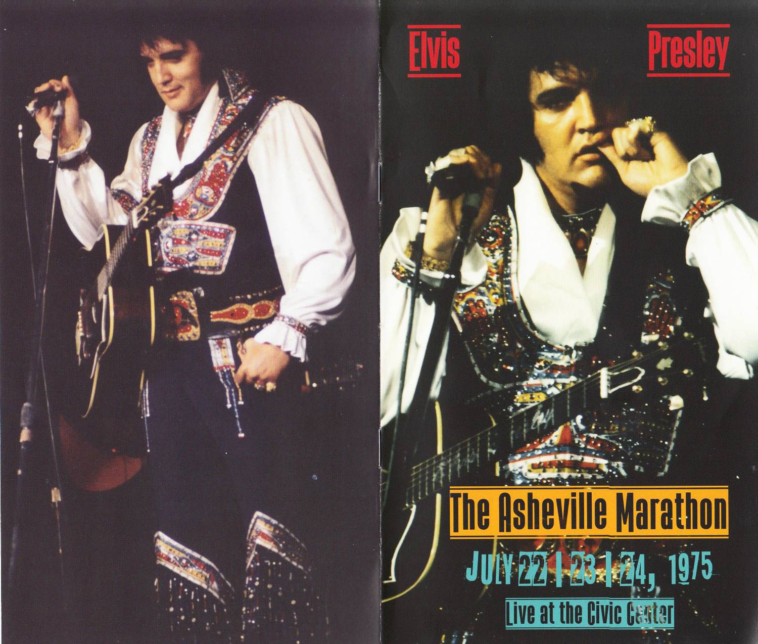 Elvis Presley The Asheville Marathon 75 : Booklet 1